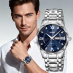 SKMEI 9369 New Fashion Luxury Stainless Steel Quartz Watch
